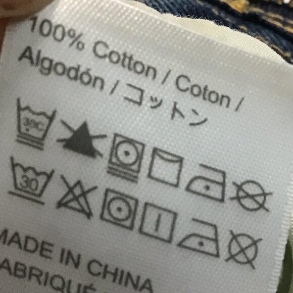 MO & Co Denim Maxi Skirt Size S/M - Picture 10 of 12